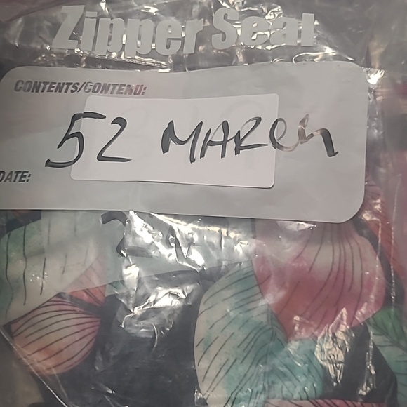 Marc New York 3/4 Sleeve Tropical Floral Scoop Neckline Casual Light Office Sz S - Picture 12 of 12